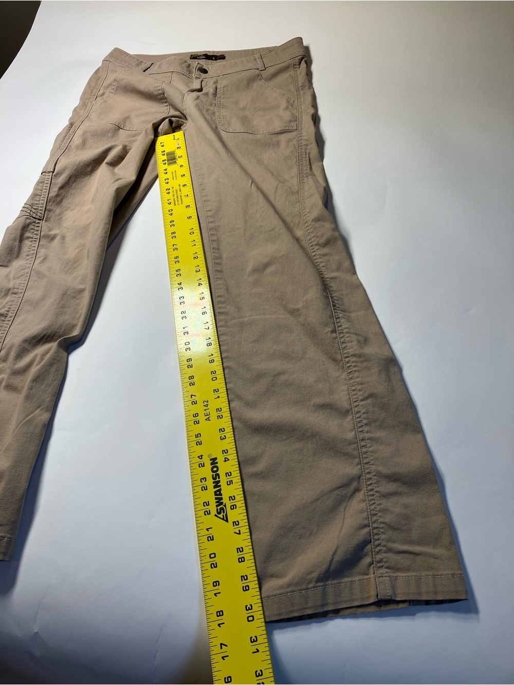 Prana Women's Khaki Wide-Leg Utility Pants - Picture 8 of 8